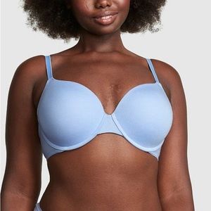 Victoria Secret Demi blue/white 34D